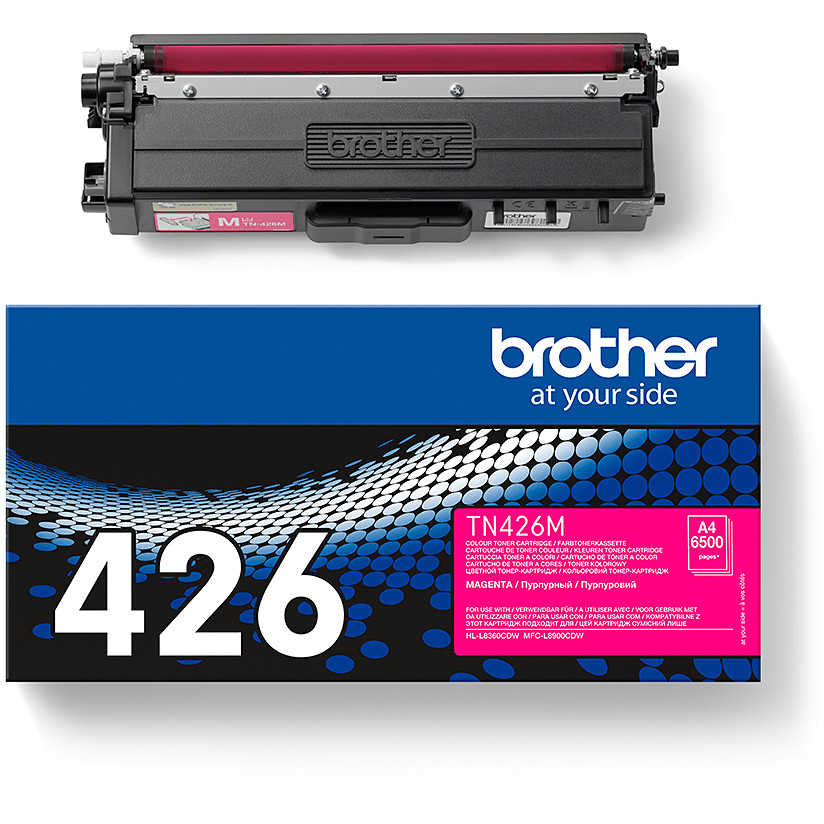 Patrona s tonerom BROTHER TN426M (original, super jumbo prinos) magenta-5