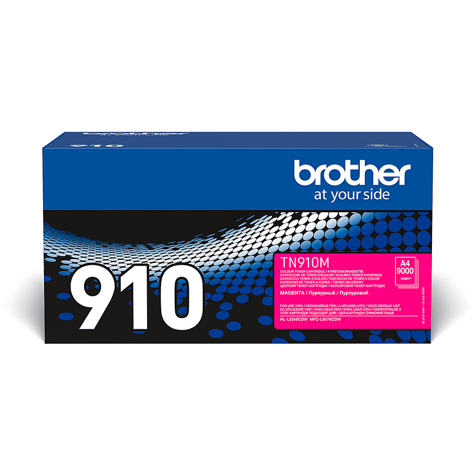 Patrona s tonerom BROTHER TN910M (original, ultra jumbo prinos) magenta-2