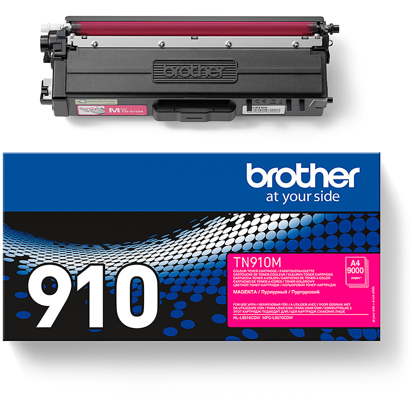 Patrona s tonerom BROTHER TN910M (original, ultra jumbo prinos) magenta-5