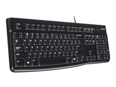 Tipkovnica LOGITECH K120 (nizozemski raspored) crna – internacionalna non HR tipkovnica-2