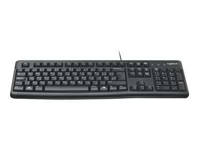 Tipkovnica LOGITECH K120 (nizozemski raspored) crna – internacionalna non HR tipkovnica-4