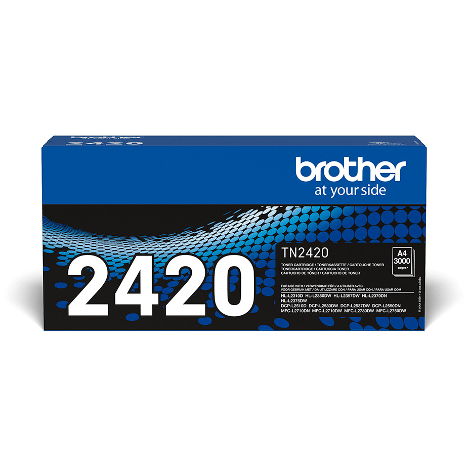 Patrona s tonerom visokog prinosa BROTHER TN2420 (original) crna-2
