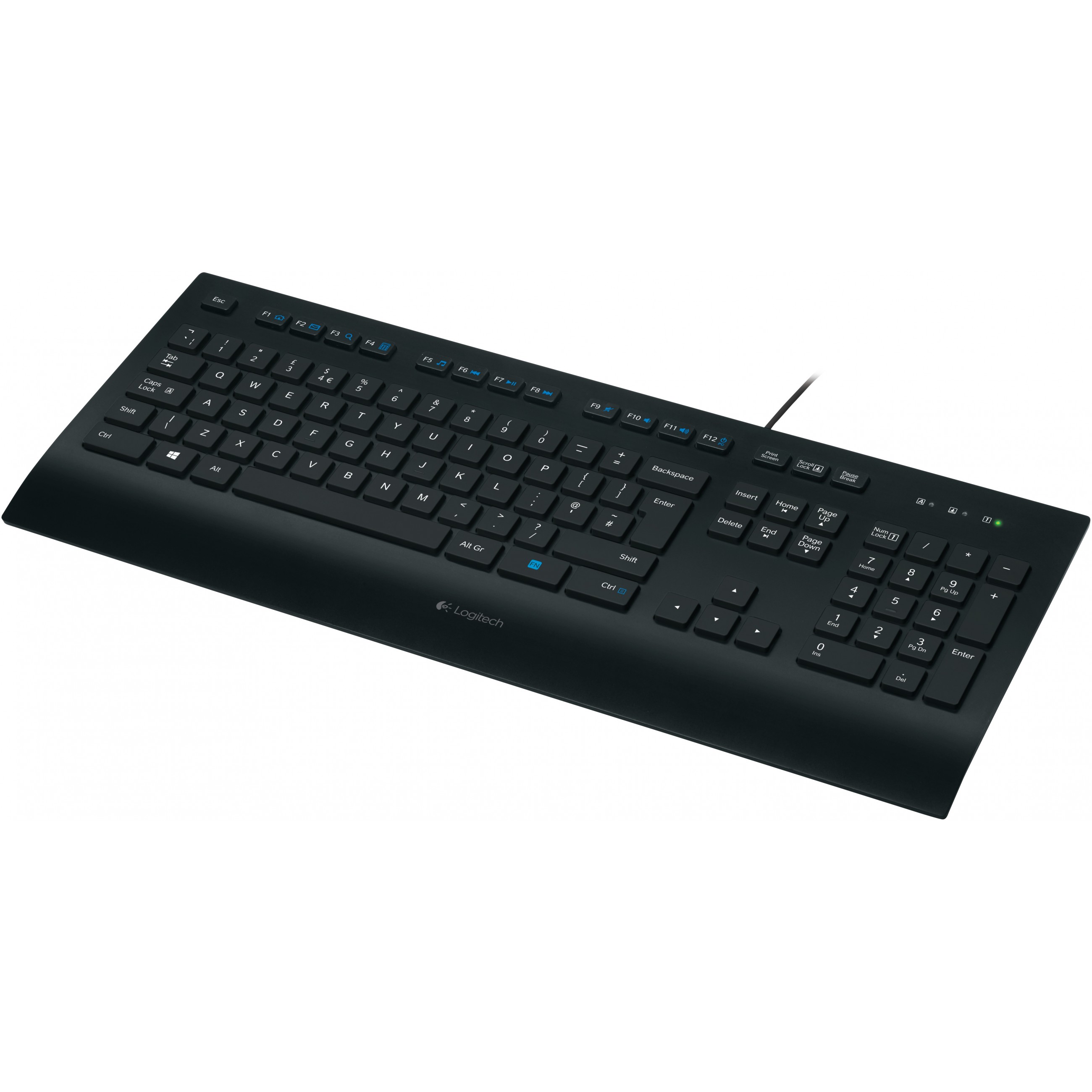 Tipkovnica LOGITECH K280e crna – internacionalna non HR tipkovnica-1