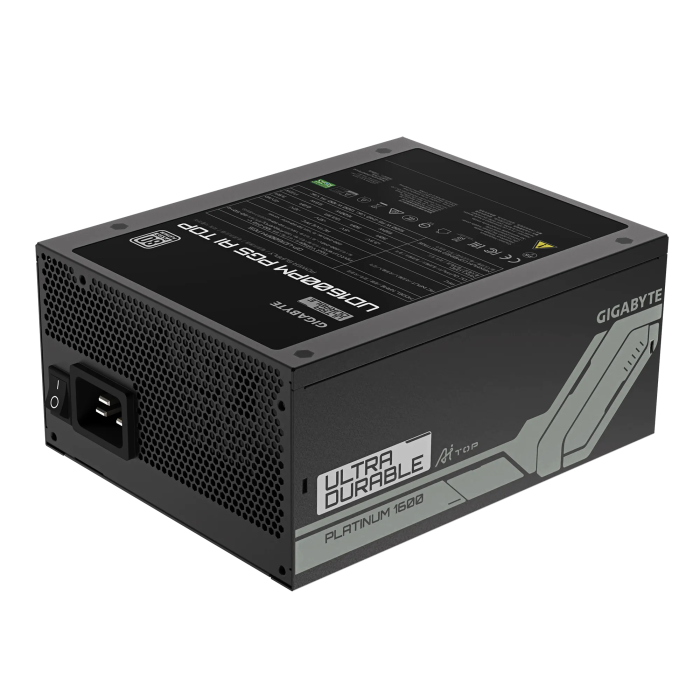 Napajanje GIGABYTE UD1600PM PG5 AI TOP (1600 W, 80 PLUS Platinum, potpuno modularno, 140 mm hlađenje, Zero RPM način rada)-7