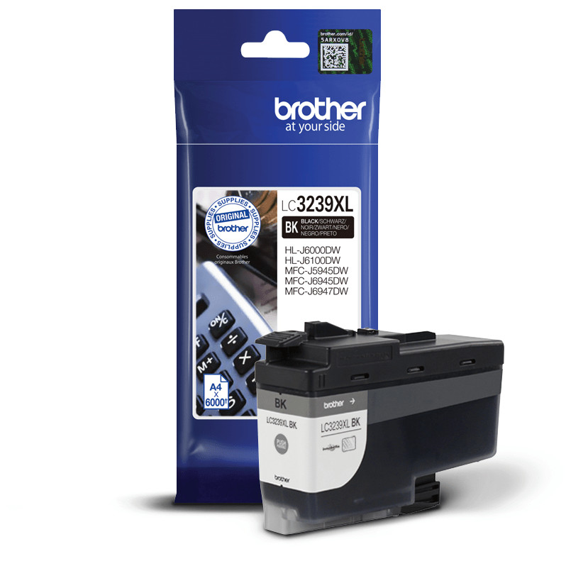 Patrona s tintom visokog prinosa BROTHER LC3239XLBK crna-5