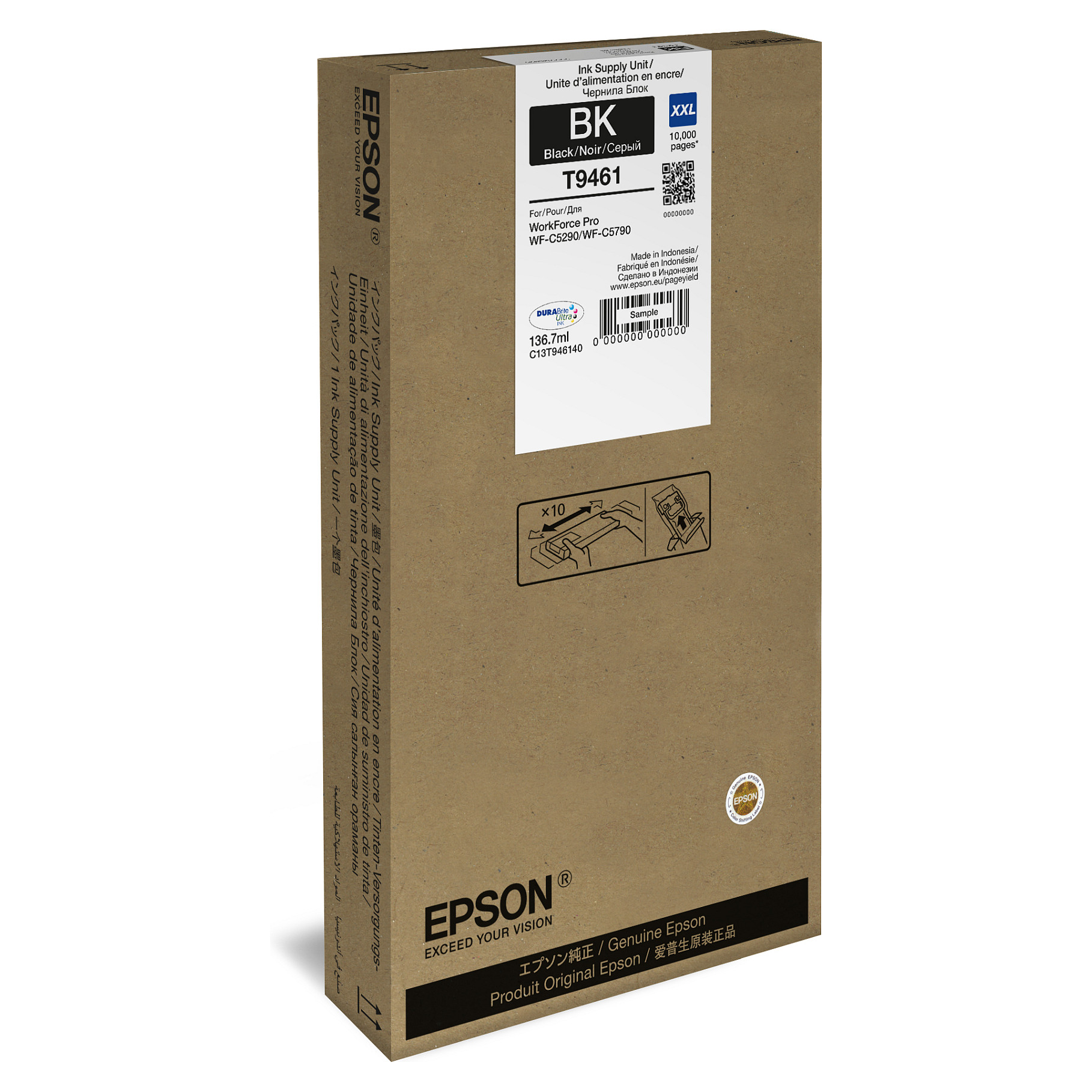 Tinta EPSON T9461 (XXL veličina, original) crna-3