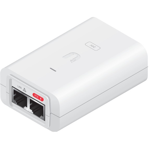 Power Injector UBIQUITI POE-24-12W-WH (12 W, 75% učinkovitost)-1