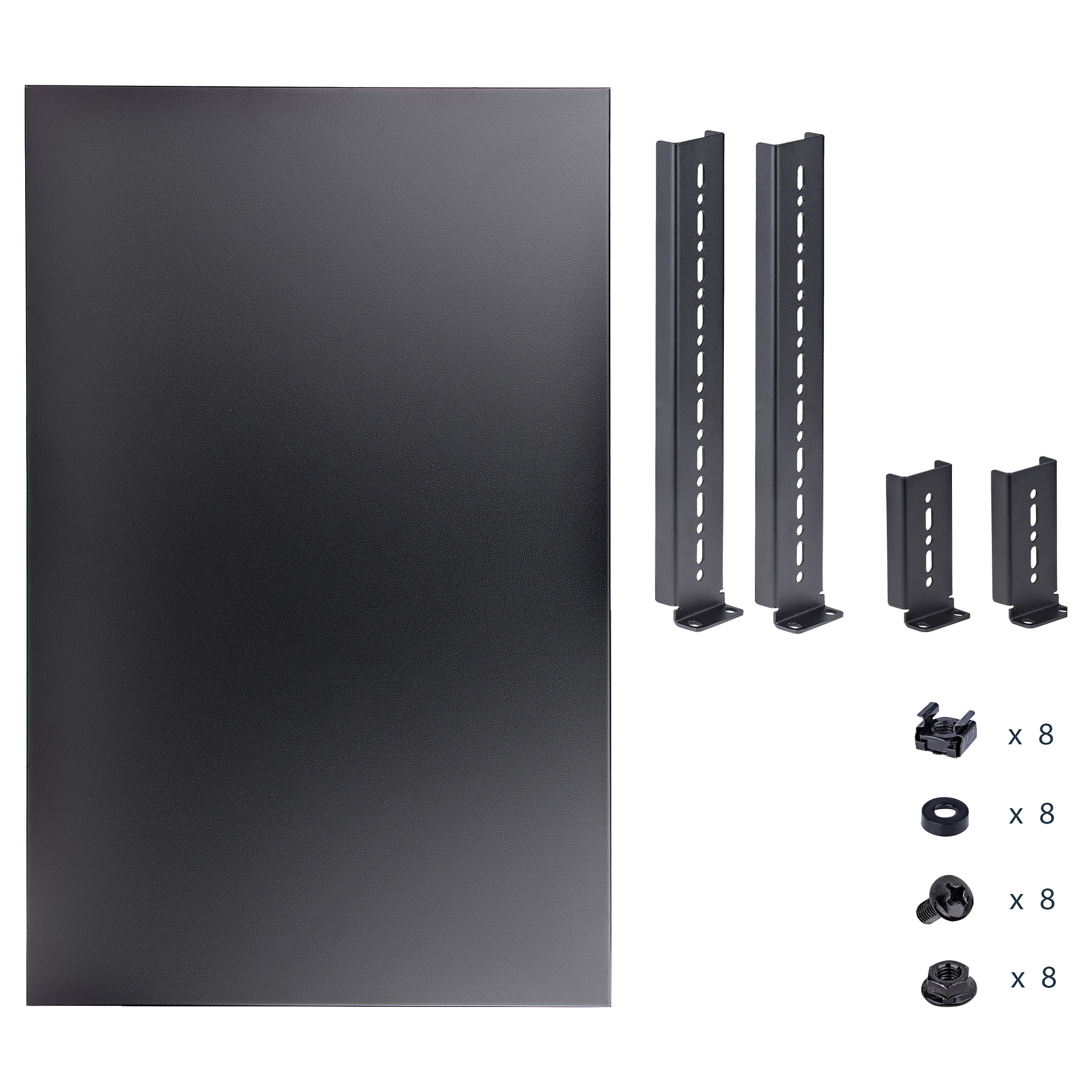 Polica za rack ormar STARTECH.COM ADJSHELFHD (1U, 19", podesiva dubina, 150kg)-16