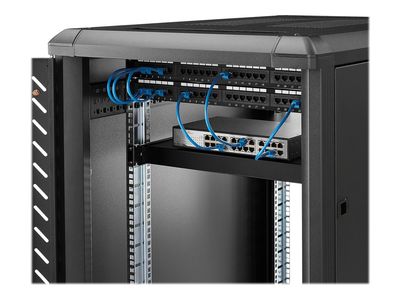 Polica za rack ormar STARTECH.COM ADJSHELFHD (1U, 19", podesiva dubina, 150kg)-6