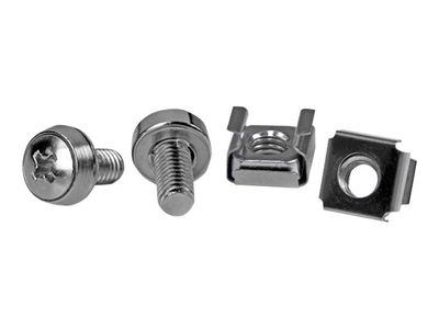 Set vijaka i matica STARTECH.COM CABSCREWM62 (M6, 100 komada, za serverski ormar)