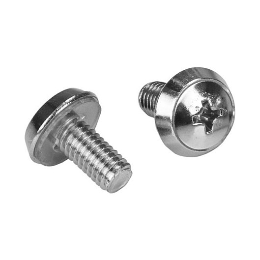 Set vijaka i matica STARTECH.COM CABSCREWM62 (M6, 100 komada, za serverski ormar)-3