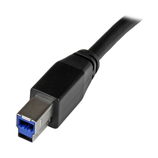 USB kabel STARTECH.COM USB3SAB5M (5m, aktivni, USB 3.0, USB-A na USB-B, 5 Gbps)-5