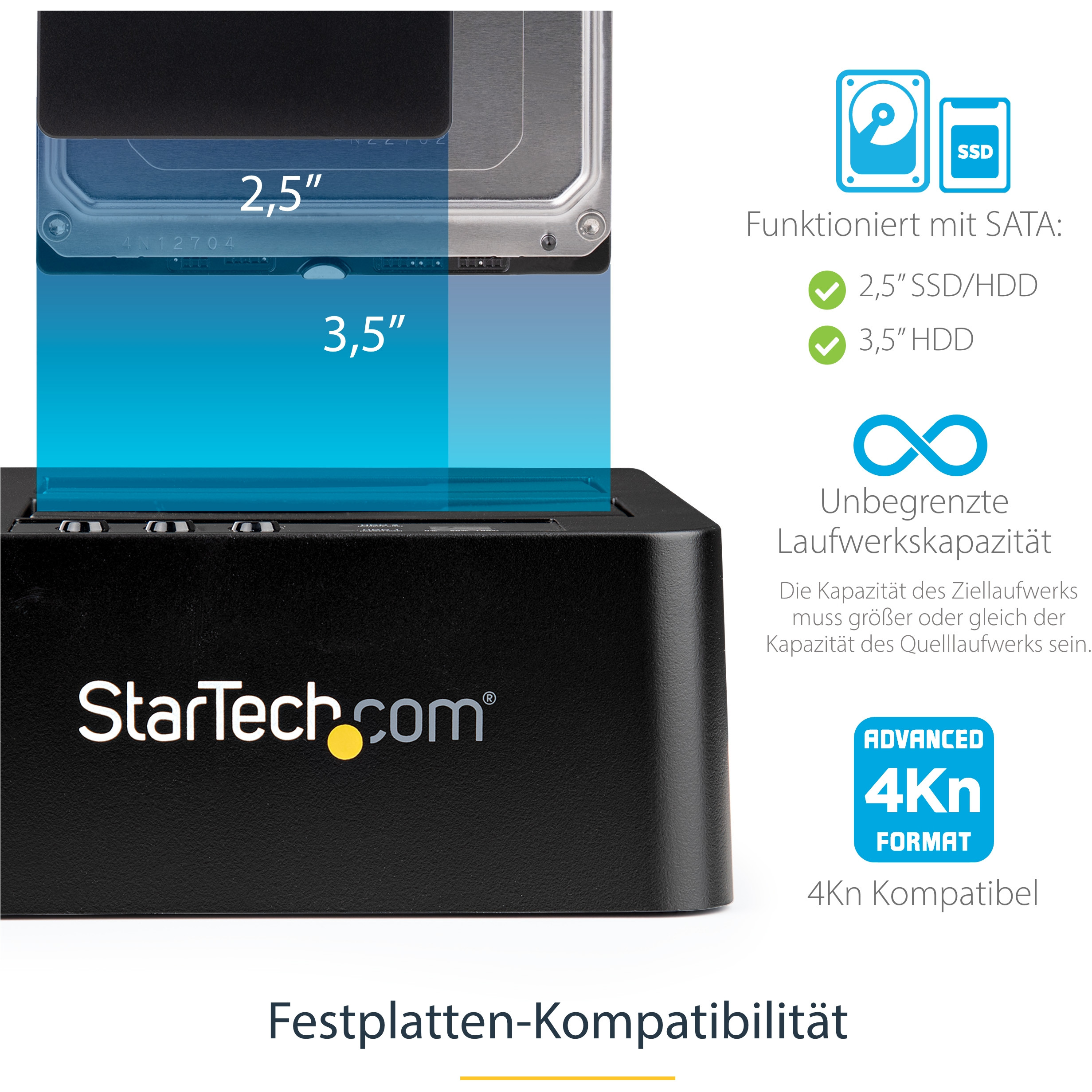 Uređaj za dupliciranje tvrdih diskova STARTECH.COM (samostalni duplikator, kloner/kopirka s dva utora za HDD/SSD, USB 3.1)-17