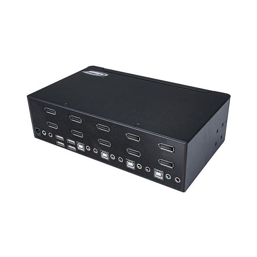 KVM Preklopnik STARTECH.COM SV431DPDDUA2 (4-portni, Dual DisplayPort, 4K 60Hz, USB Hub, Audio)-5