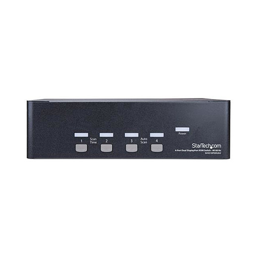 KVM Preklopnik STARTECH.COM SV431DPDDUA2 (4-portni, Dual DisplayPort, 4K 60Hz, USB Hub, Audio)-7