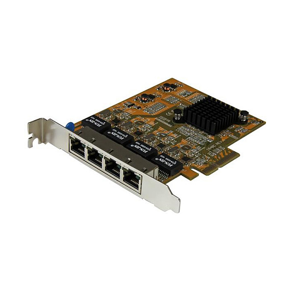 Mrežna kartica STARTECH.COM ST1000SPEX43, 4-portna, Gigabit Ethernet, PCIe-4