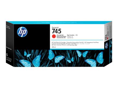 Tinta za ploter HP 745 300ml kromatska crvena (F9K06A)