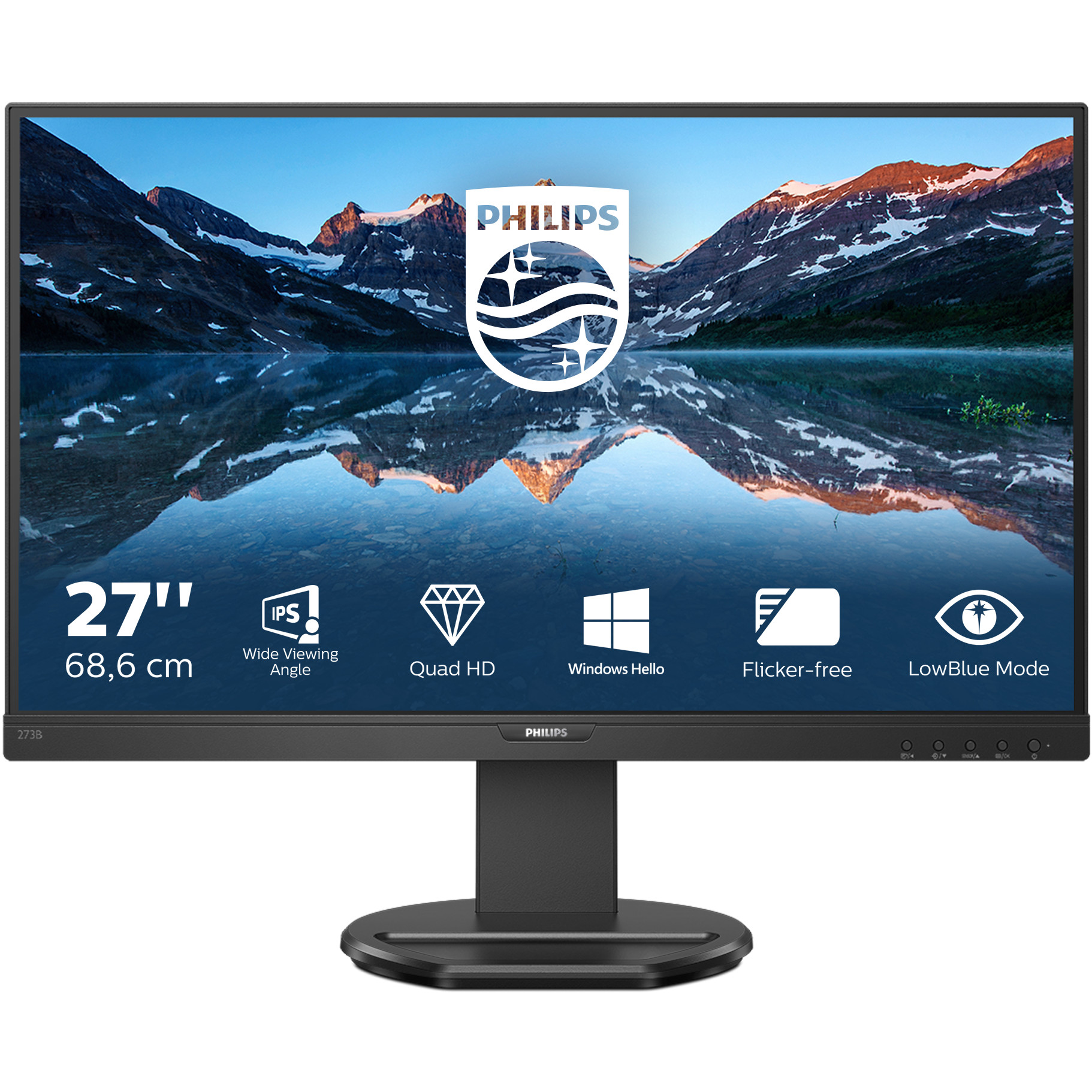 LED zaslon PHILIPS B Line 276B9 (68.5 cm, 27", 2560 x 1440 QHD)-6