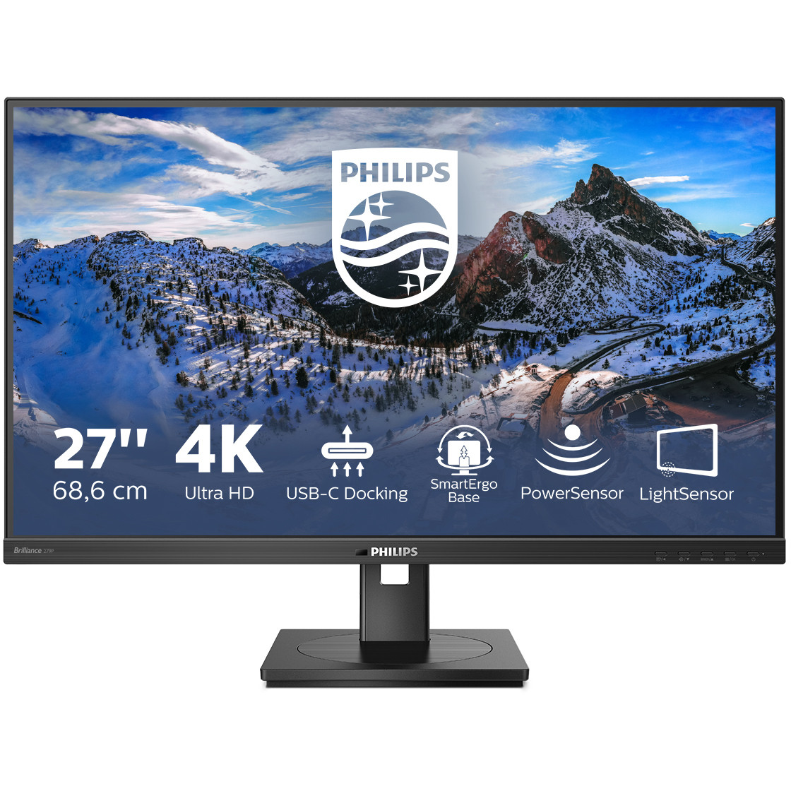 Monitor PHILIPS P-line 279P1 (27" IPS, 4K, 60Hz)-4