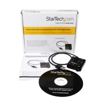 Zvučna kartica STARTECH.COM ICUSBAUDIO2D-3