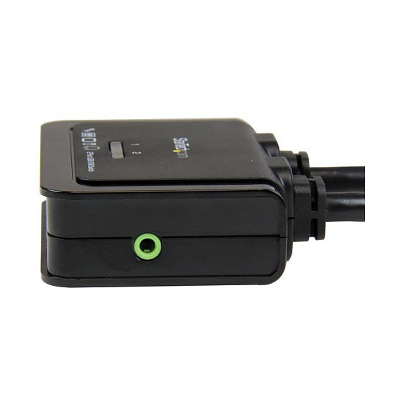 HDMI KVM preklopnik STARTECH.COM (s audio i daljinskim prekidačem, USB napajanje, HDMI, dvostruki port, SV211HDUA)-8