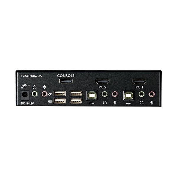 KVM preklopnik STARTECH.COM SV231HDMIUA, 2-portni, HDMI, USB 2.0 Hub, Audio-7