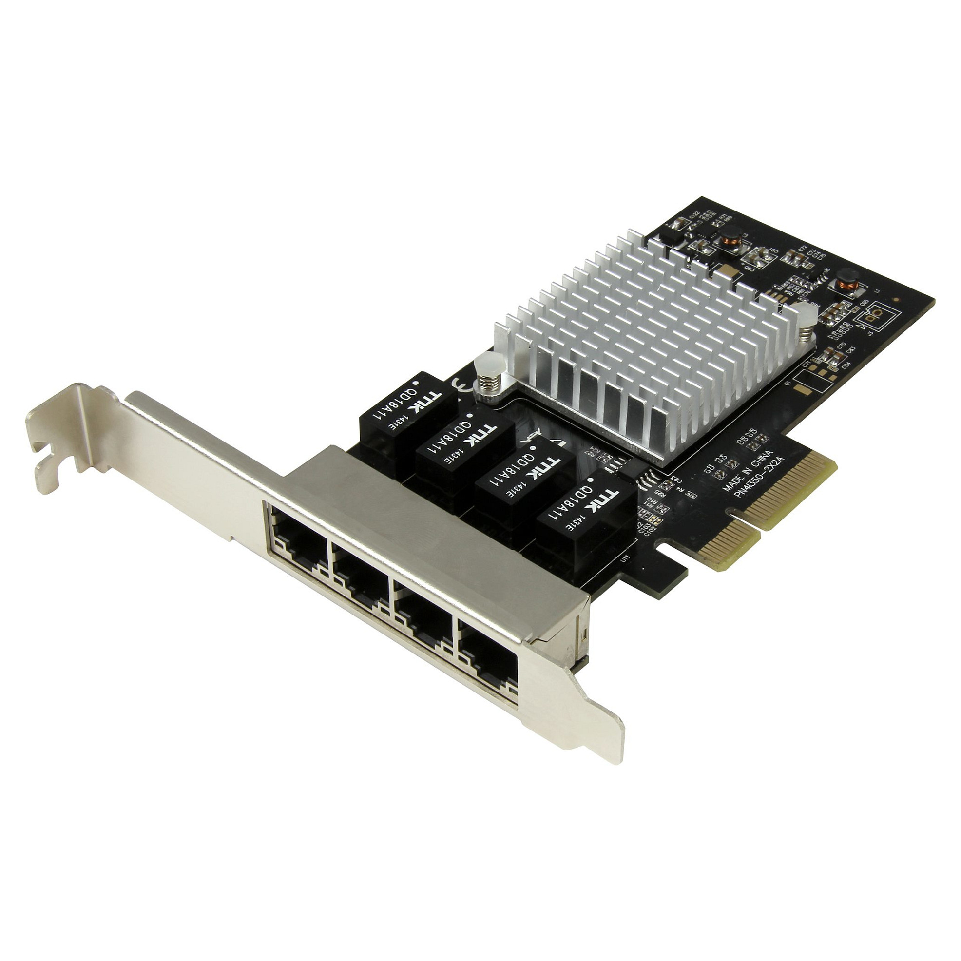 Mrežna kartica STARTECH.COM ST4000SPEXI (4-portna, PCIe, Intel I350, Gigabit Ethernet)-4