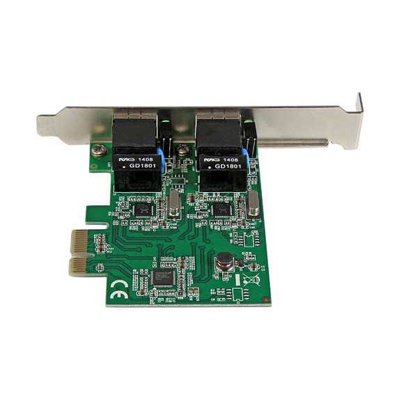 Mrežna kartica STARTECH.COM ST1000SPEXD4 (Dual Port, Gigabit Ethernet, PCIe)-8