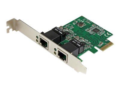 Mrežna kartica STARTECH.COM ST1000SPEXD4 (Dual Port, Gigabit Ethernet, PCIe)-0