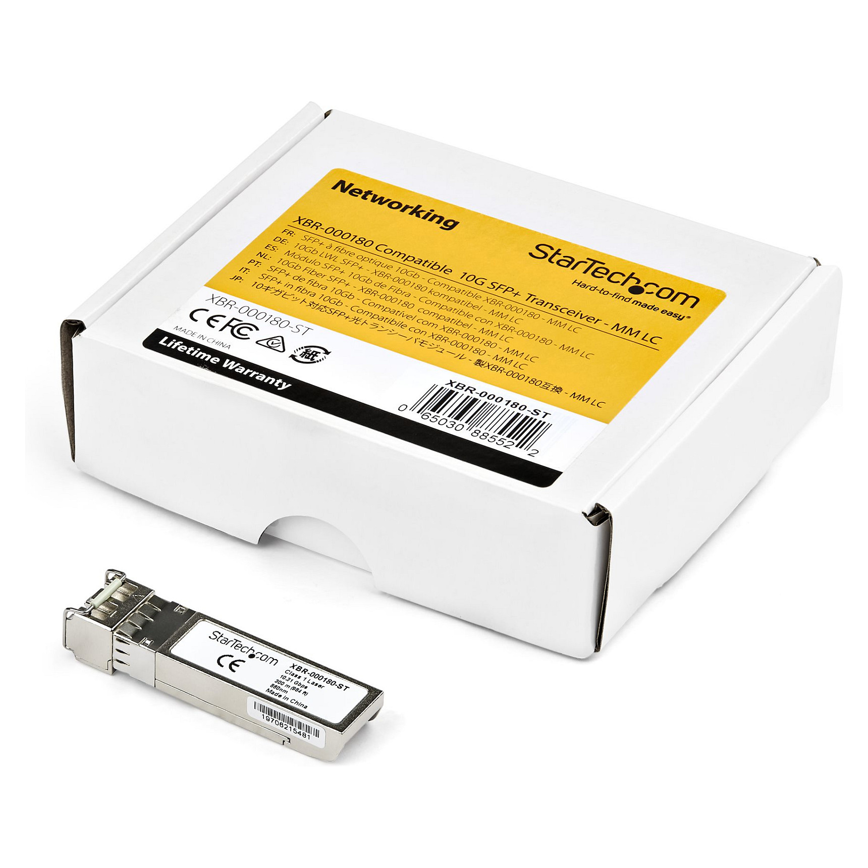 SFP+ Modul STARTECH.COM JD092B-ST, 10GBASE-SR, 10Gbps, MMF, 300m, LC-8