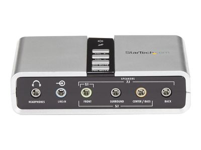 Zvučna kartica STARTECH.COM ICUSBAUDIO7D (7.1, USB, SPDIF Digital Audio)-0