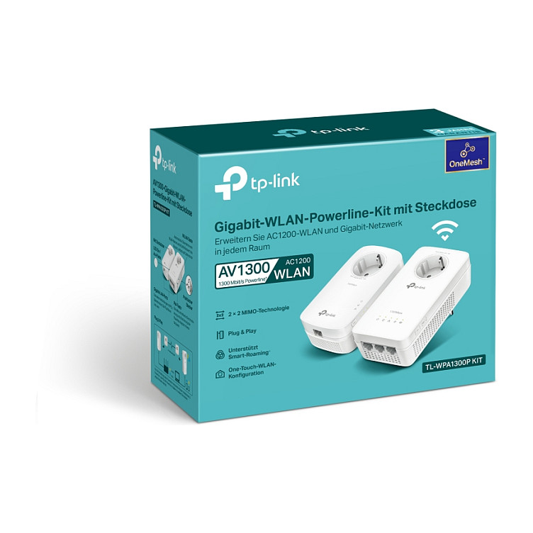 Powerline set TP-LINK TL-WPA1300P kit (Wi-Fi 5, dual-band, brzina do 1.3 Gbps)-3