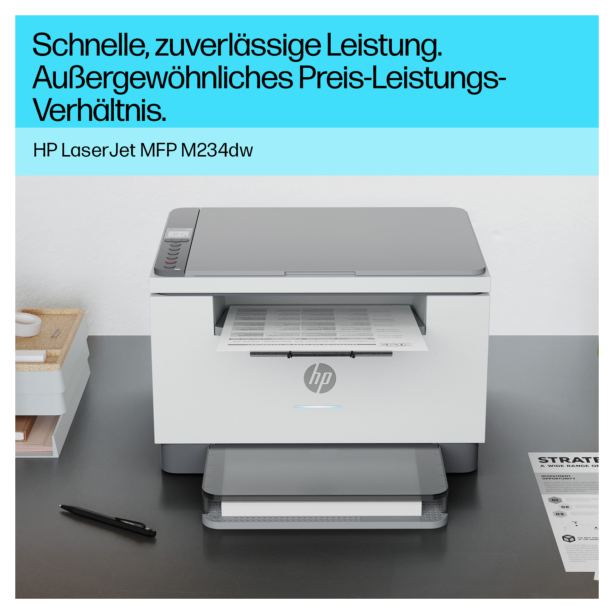 Višenamjenski printer HP LaserJet MFP M234dw, mono laser, Wi-Fi, Duplex-15