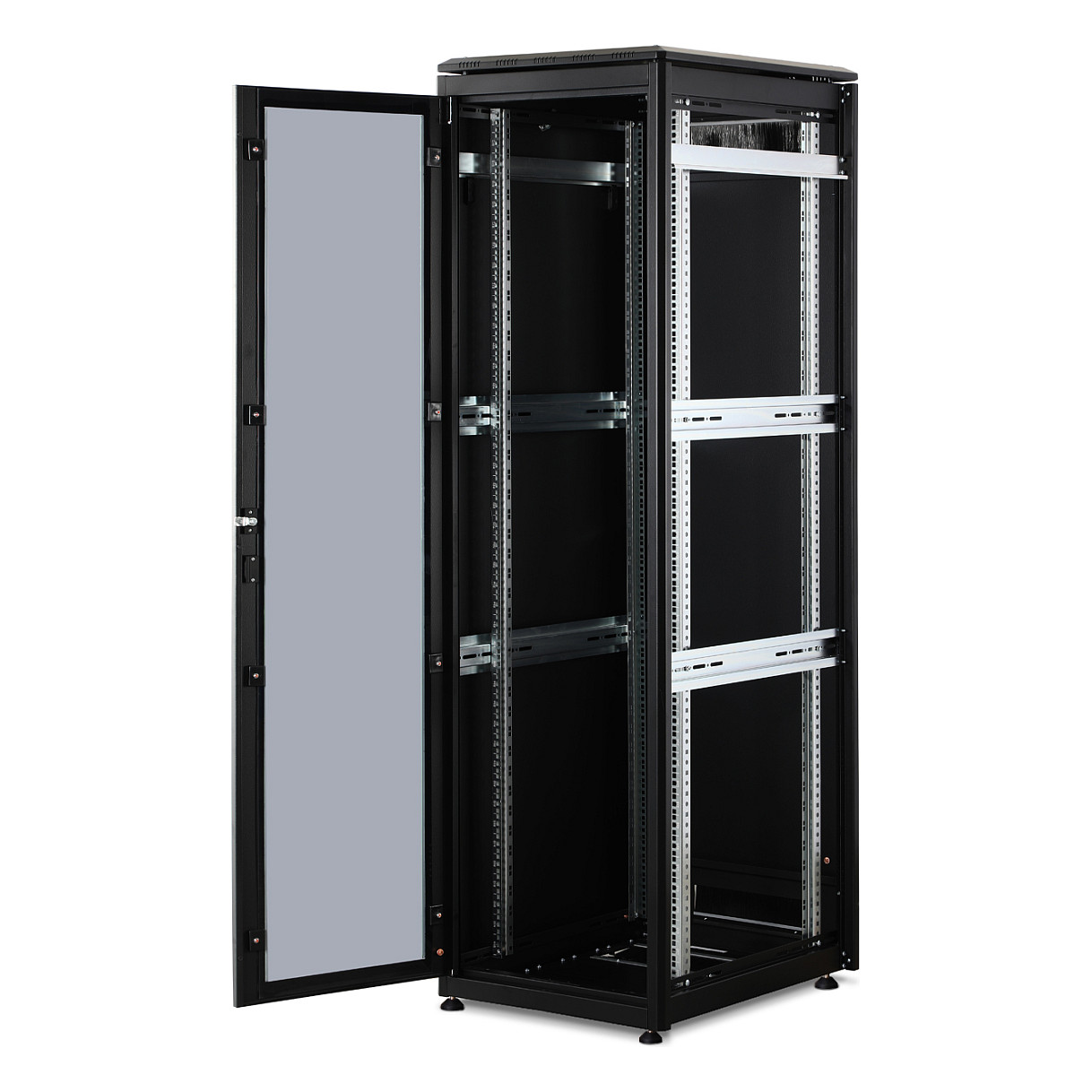Mrežni ormar DIGITUS Unique DN-19 42U-6/8-B-1 (42U, 600x800mm, samostojeći, staklena vrata)-4
