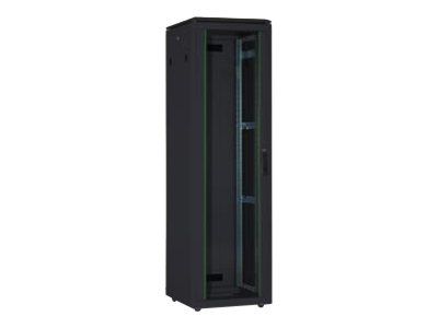 Mrežni ormar DIGITUS Unique DN-19 42U-6/8-B-1 (42U, 600x800mm, samostojeći, staklena vrata)-1