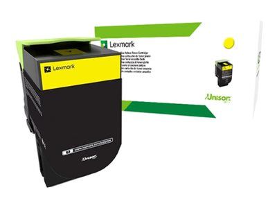 Toner LEXMARK 702HYE (visokog kapaciteta, original, žuta)-1