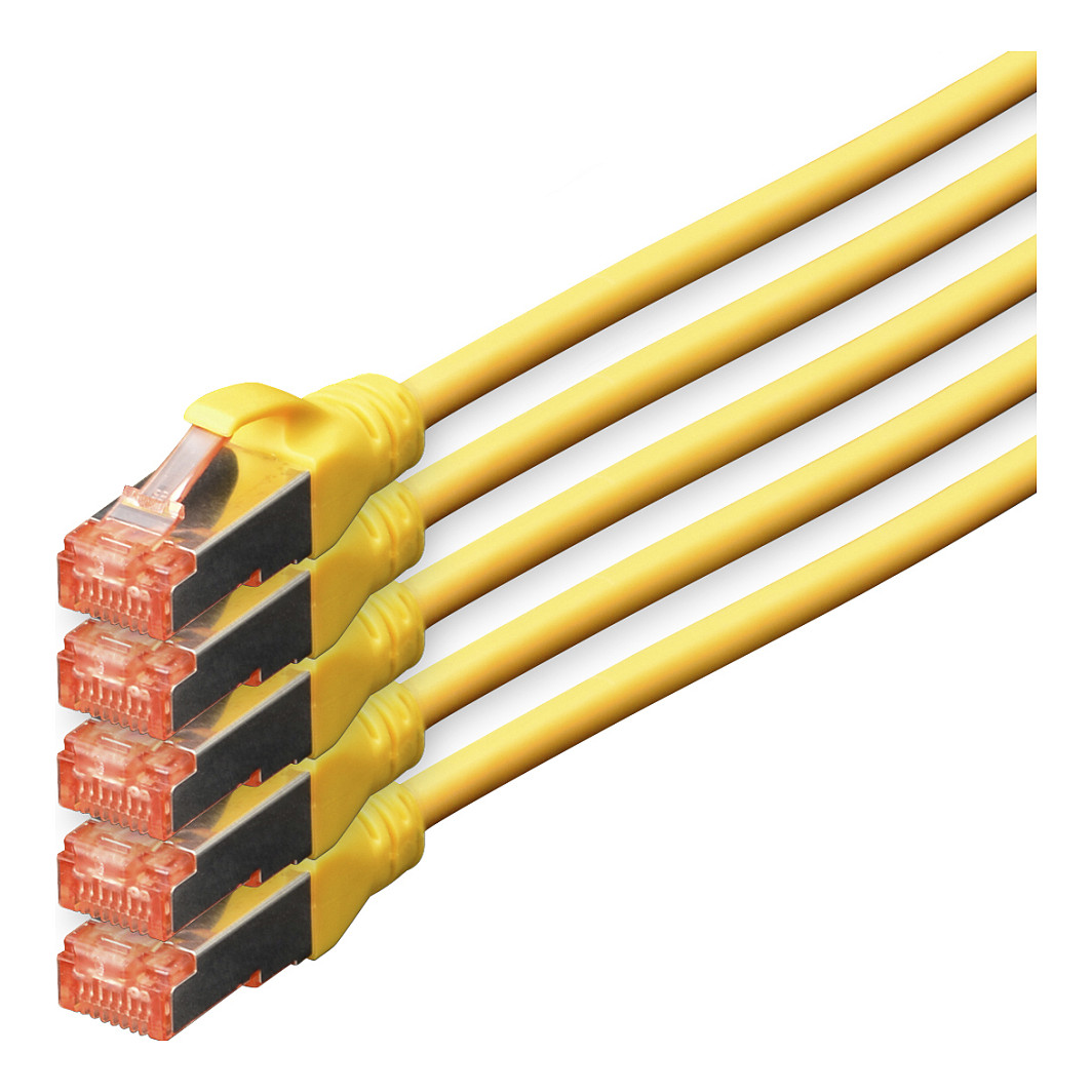 Patch kabel DIGITUS Professional (10 m) žuta-1