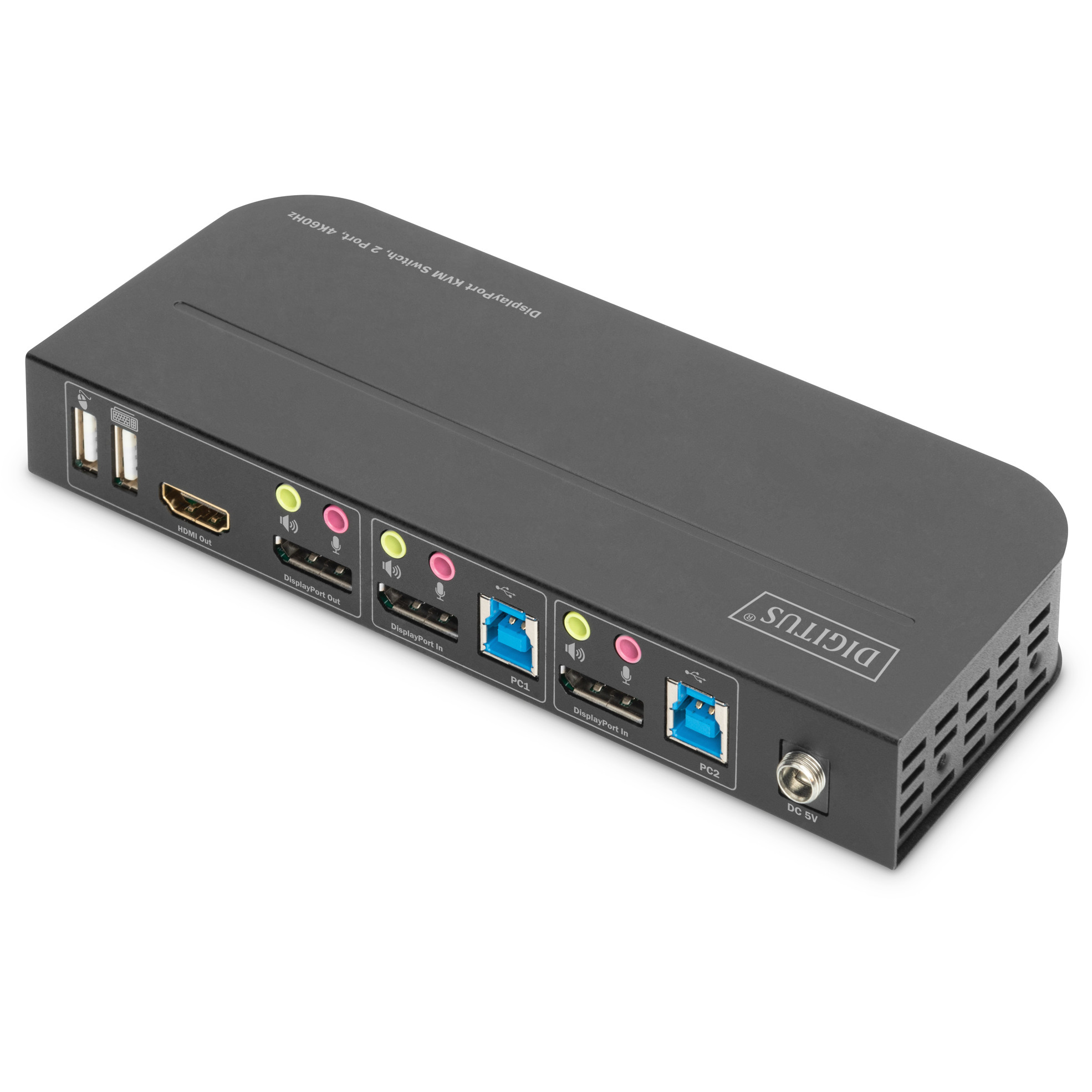 Prekidač za KVM DIGITUS DS-12850 (2 priključka)-6