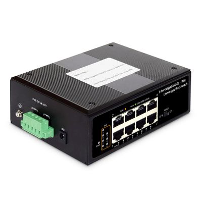 Preklopnik DIGITUS DN-651113 (7 priključaka, neupravljiv, industrijski, Gigabit, PoE)-0