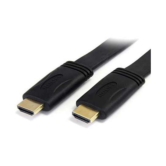 HDMI kabel STARTECH HDMM5MFL (5m, plosnati, High Speed with Ethernet, 4K Ultra HD)-2