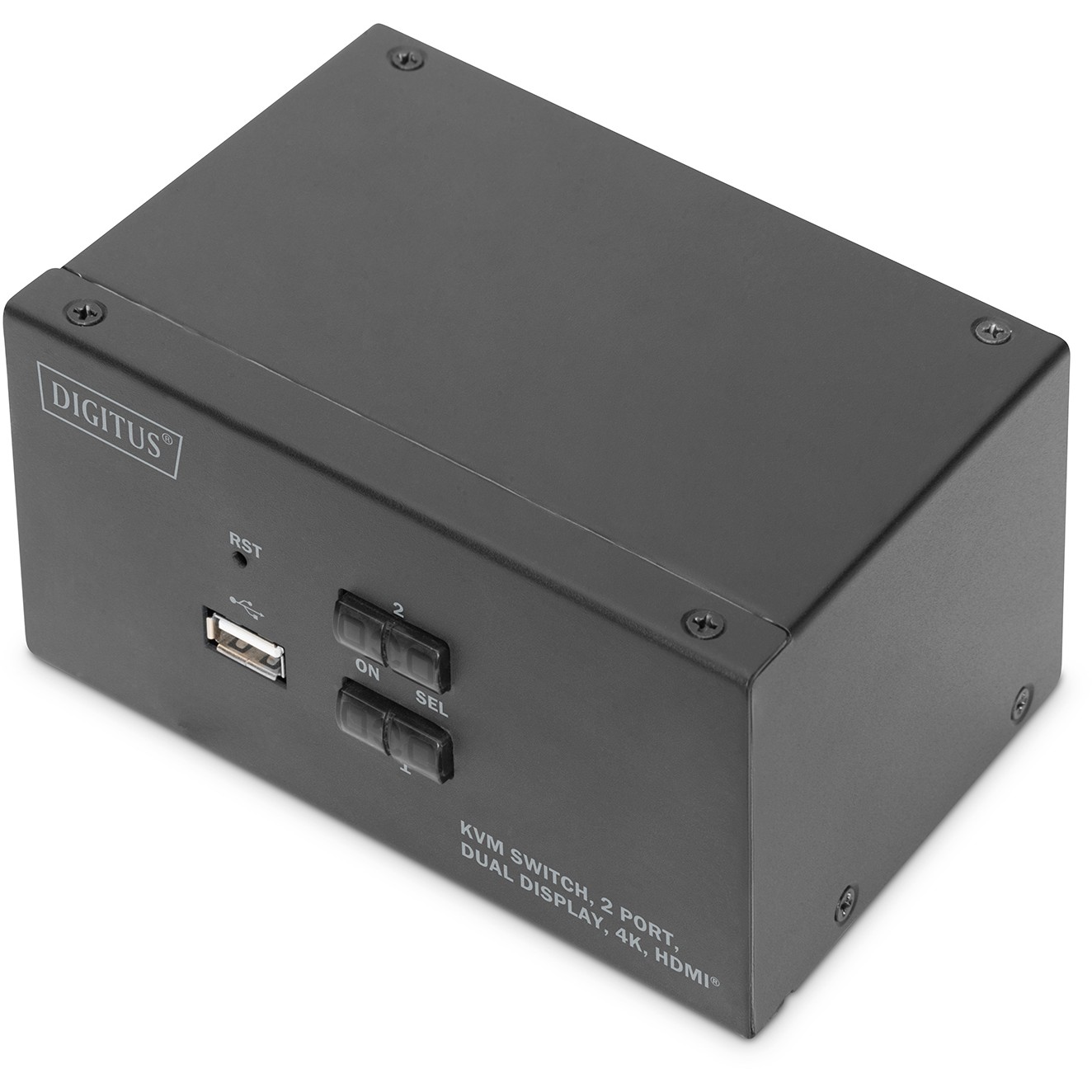 KVM prekidač DIGITUS DS-12860 (2 priključka)-3