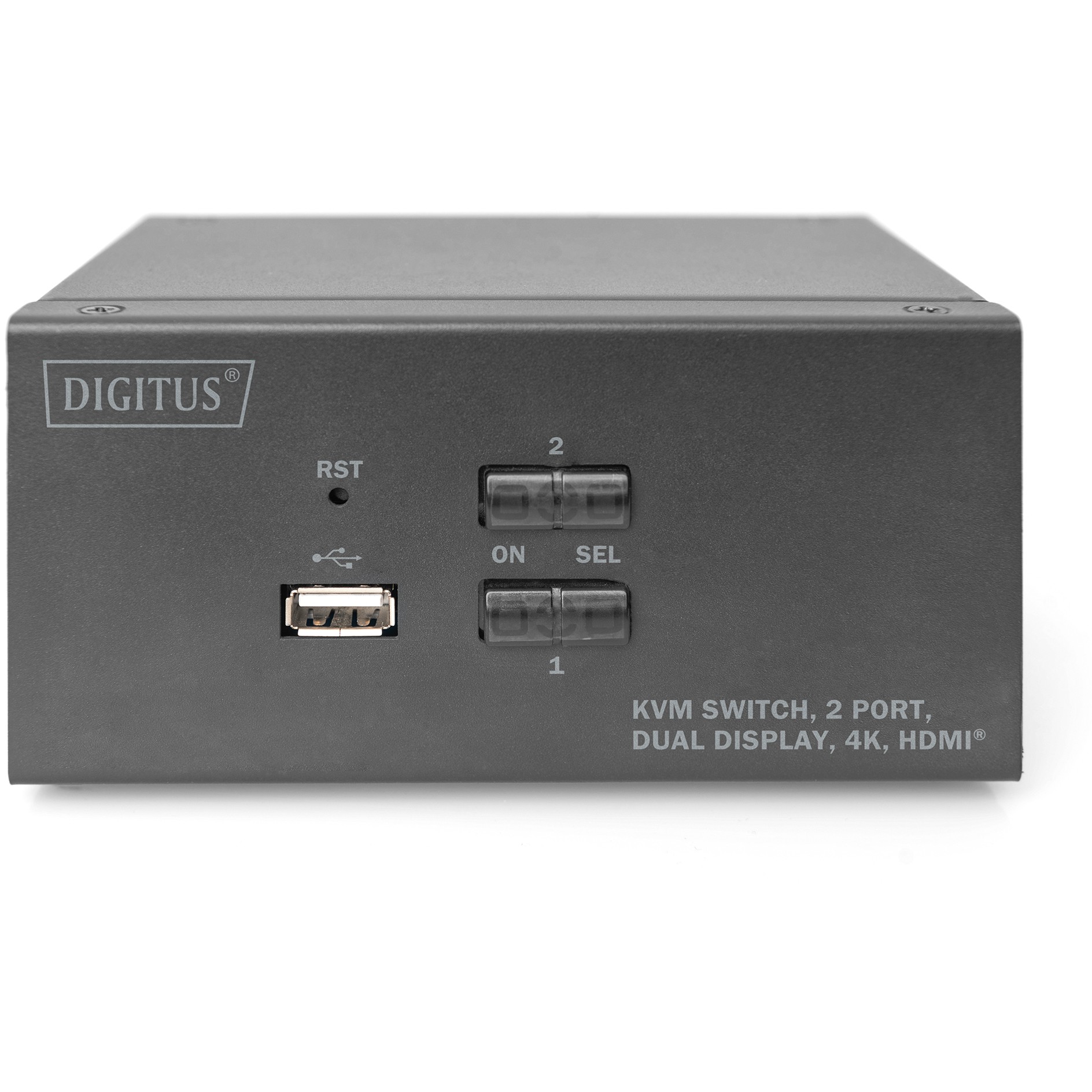 KVM prekidač DIGITUS DS-12860 (2 priključka)-6