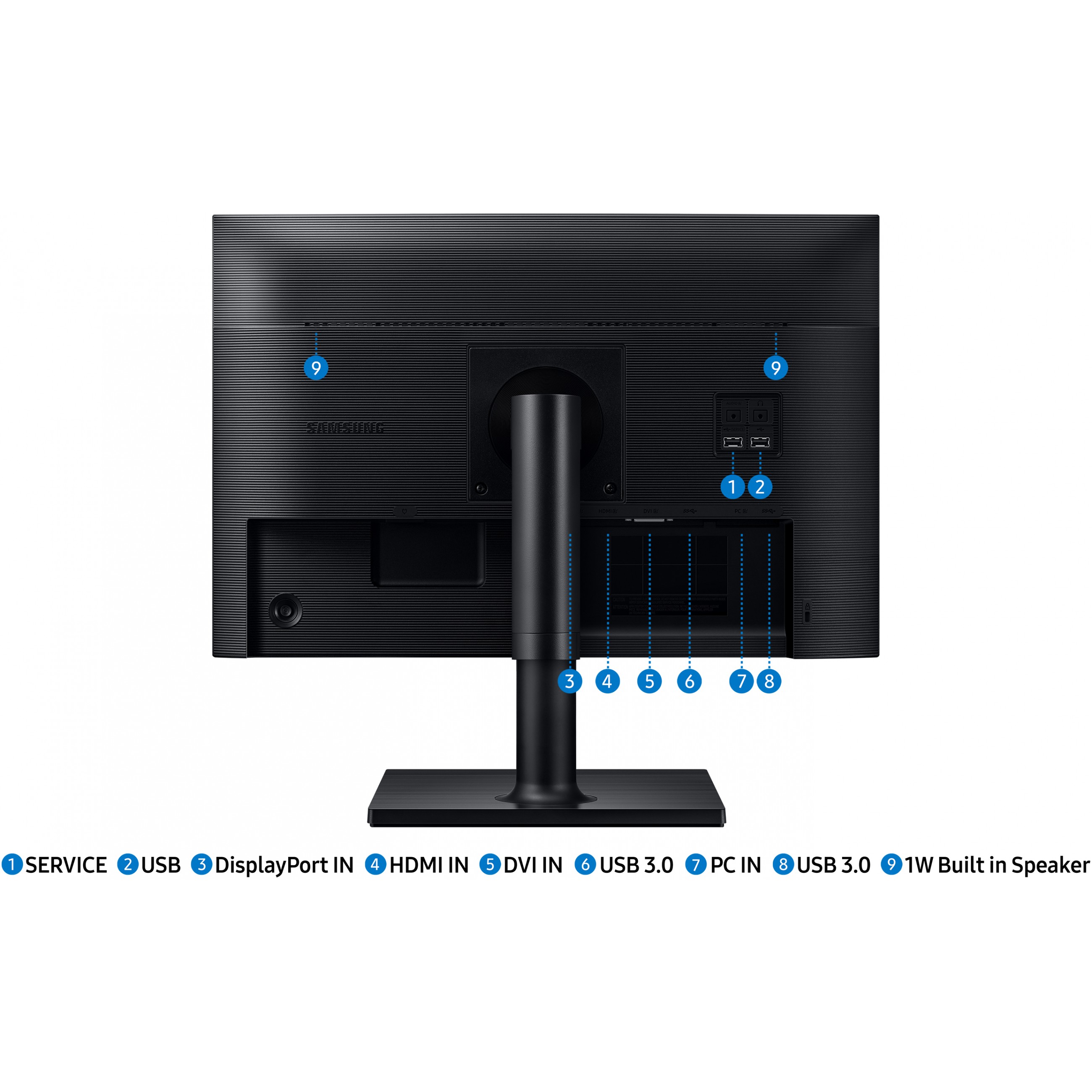 Monitor SAMSUNG LF24T450GYUXEN (24", ips, 75hz, 1920 x 1200)-32