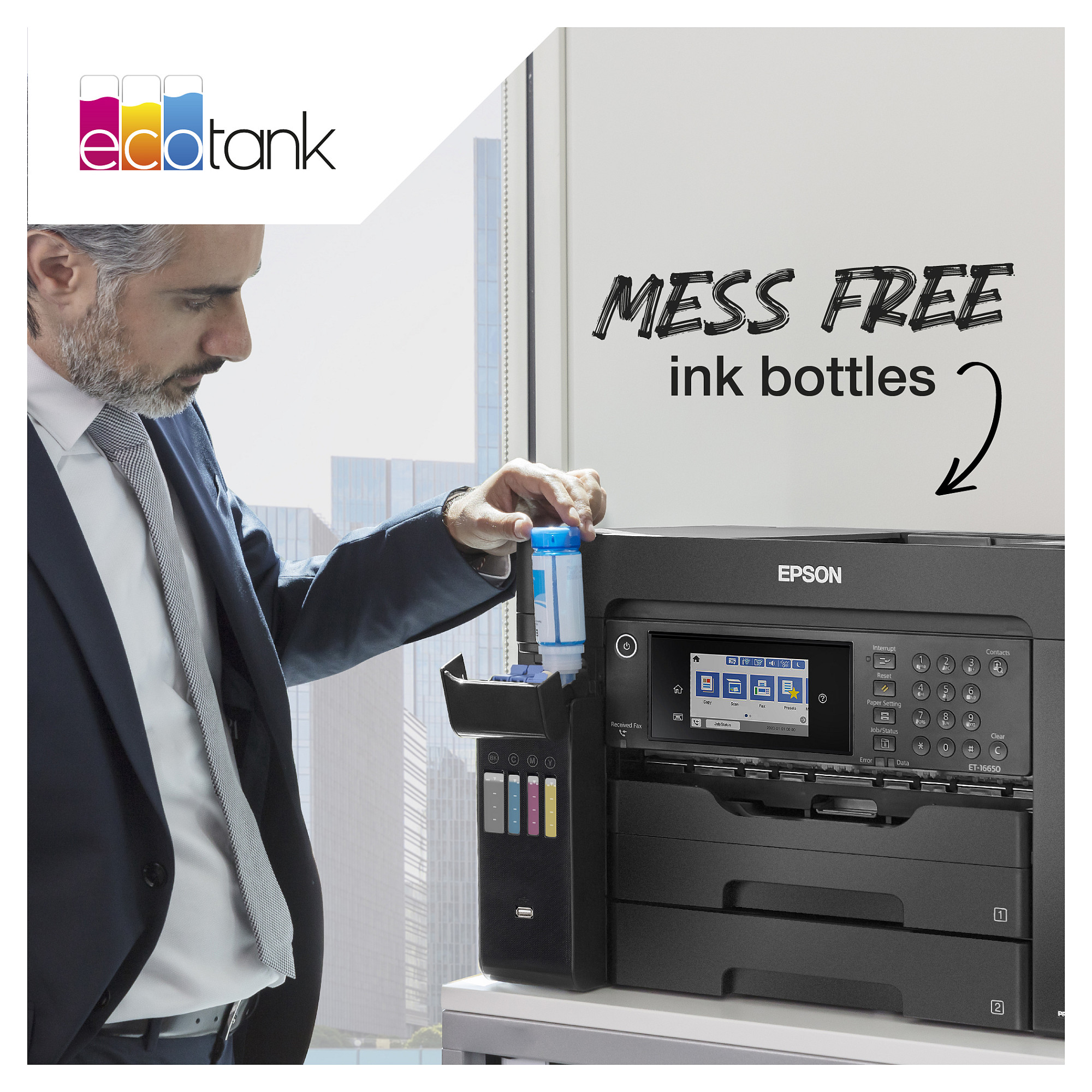 Punjenje tinte EPSON EcoTank 113 (originalno) žuta-3