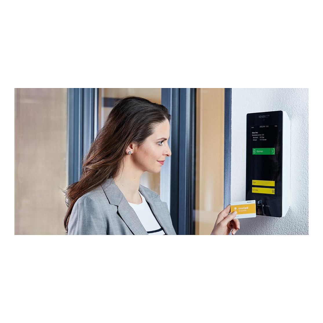 Terminal za evidenciju radnog vremena REINERSCT timeCard Terminal 3 (Ethernet, PoE)-2