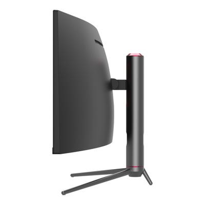 Monitor LC POWER LC-M49-DQHD-120-C-Q (49" QLED VA, 120Hz, 5120 x 1440 DQHD, zakrivljeni, gaming crni)-1