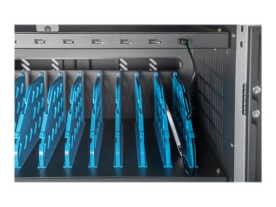 Kolica DIGITUS DN-45002 (za 30 tableta / prijenosnika, RAL 9005) crna-8
