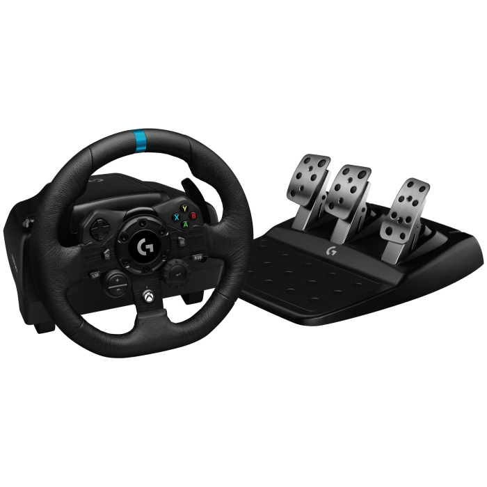 Logitech G923 Steering Wheel and Pedal Set - Wired-7
