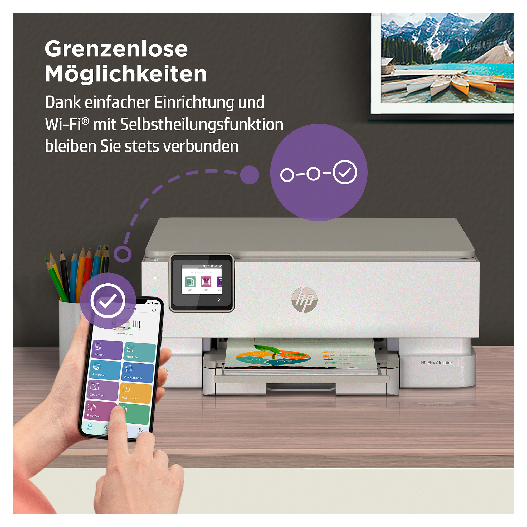 Višenamjenski pisač HP ENVI Inspire 7220e All-in-One - boja - s HP 1 Godina Dodatnog jamstva putem HP+ aktivacije-24