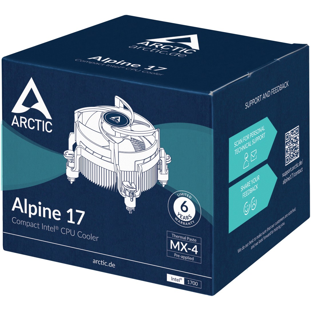 Hladnjak za procesor ARCTIC Alpine 17-7